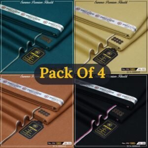Pack Of 4 Premium Khaddi KK-923