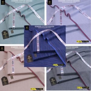 Pack Of 5 ( Textured Blue+Sea Green+Water Shed+Light Skin+Malisha Gray ) KK-917