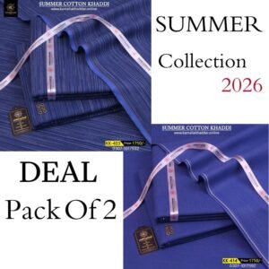 Pack Of 2 ( Texture Blue+Royal Blue ) KK-905