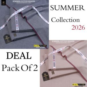 Pack Of 2 ( Light Skin+Malisha Gray ) KK-904