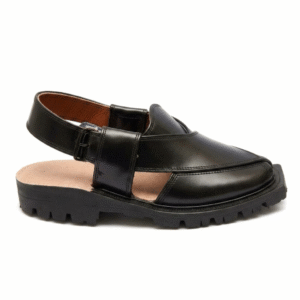 Premium Brown Leather Peshawari Chappal