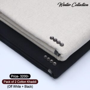 Pack Of 2 Cotton Khaddi KK-916