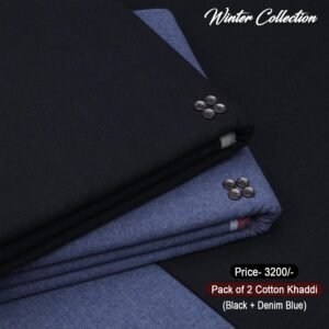 Pack Of 2 Cotton Khaddi KK-915