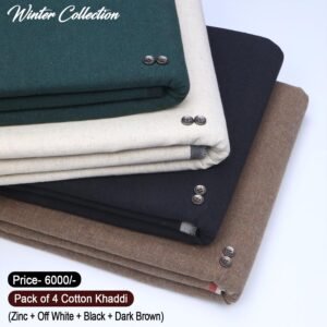 Pack Of 4 Cotton Khaddi KK-908