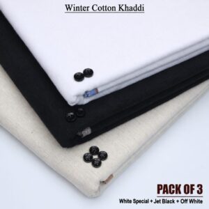 Pack Of 3 Cotton Khaddi KK-918