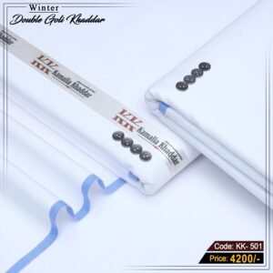 Premium Double Goli Khaddar (Super White ) KK-501