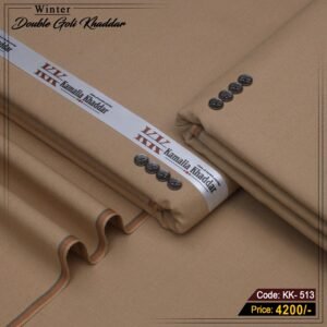 Premium Double Goli Khaddar (Sandstone Beige) KK-513